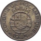 Scarce Portuguese Mozambique 1945 1 Escudo -Nice #2