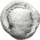 Rare Ancient Greece 500-470 BC MACEDON AKANTHOS Silver Diobol Athena Helmet