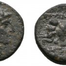 Ancient Greece 222-187 BC SELEUKID KING ANTIOCHOS III APOLLO ELEPHANT SARDES AE