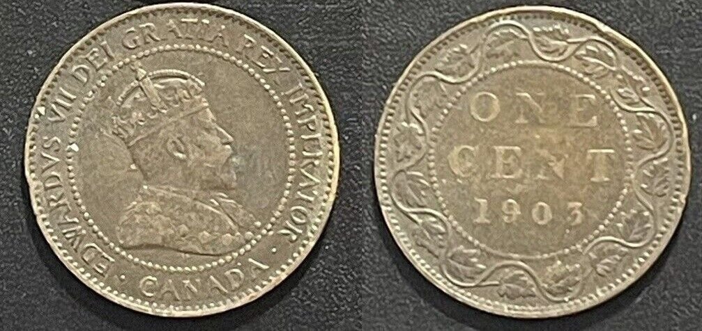 Canada 1903 Large Cent Edward VII