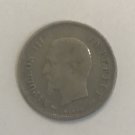 1853 A France silver 20 c