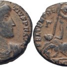 Ancient Rome CONSTANTIUS II 337-361 AD Nikomedia maiorina Soldier/Spear/Horseman