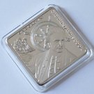 2014 Tristan da Cunha Large  1 Cr Explorers Captain Cook/Sailing Ship