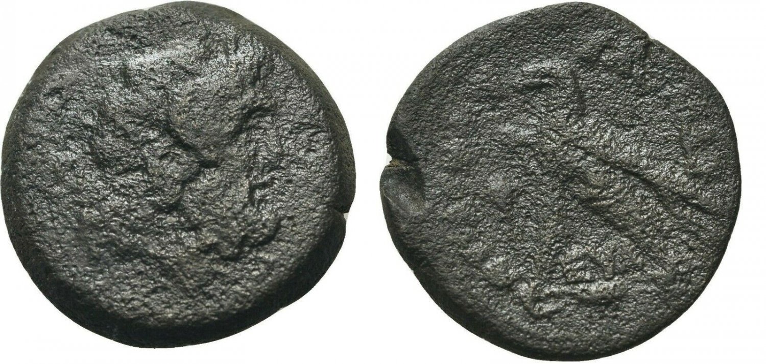 Ancient Greece 2 Cent BC Zeus/Eagle