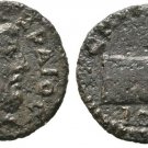 RARE Ancient Rome 193-235 AD IONIA SMYRNA Zeus Akraios Prow