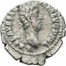Ancient Rome 177-192 AD Commodus Silver Denarius Nike (Victory)
