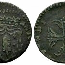 RARE 1727-31 Parma  ITALY ANTONIO FARNESE SESINO Cross/Coat of arms