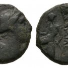 Ancient Greece 225-222 BC SELEUKID KING SELEUKOS III ANTIOCH ARTEMIS APOLLO AE#3