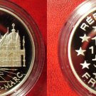1994 France Large Silver Proof  100 Fr/15 Ecu Saint Marc Square-Venice