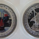 1997 GB Large Proof Color Hong Kong China 1$ T1
