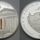 2009 Palau Large Proof color $1 World Wonders-Artemis Temple