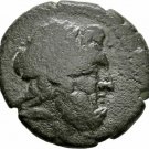 Ancient Greece 187-168 BC MACEDON THESSALONICA ZEUS EAGLE #2