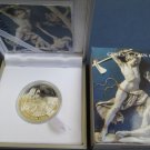 Rare 2011 Palau Proof Color Silver $2 Bible Cain/Abel-Box-mintage 1000