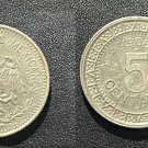 1906  Mexico 5 centavos Eagle/snake