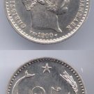 1900 9/8 Denmark Silver 25 ore- Nice BU-Rare condition
