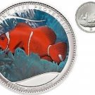 2011 Palau Large Proof color $1 Anemonefish
