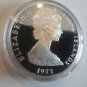 1973 Cook Is Large Silver Proof $2- 20 Anniversary Coronation-Original Box