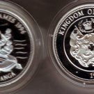 1992 Tonga Large silver Proof Olympic Sailing 1 P