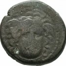 Ancient Greece 148-32 BC MACEDON Amphipolis Gorgoneion Athena Nike Spear Shield