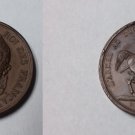 1842 France Louis Philippe Bronze 27 mm Medal/Horseback by Barre- Nice