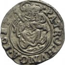 1617 Hungary Silver Denar-King Mathias-Habsburg Dynasty;Virgin Mary,Nice #6
