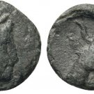 Ancient Greece 3 Cent BC  Apollo head /Goat small AE