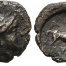 Ancient Greece  3 Cent  BC Troas Alexandria APOLLO HORSE Small Bronze