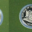 1978 Trinidad &Tobago Proof 10 c Hibiscus flower