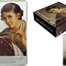 2010 Cook Is Large Silver Color Proof $5-Great Painters-Tropinin-Russia Nice Box