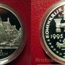 1995 Netherlands  Proof Silver 2 Ecu Sailing ship 3/Amsterdam