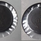 Scarce 1880 Denmark 1 ore-Dolphin/Wheat