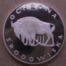 1977 Poland Silver Proof 100 ZL Bison