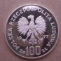 1977 Poland Silver Proof 100 ZL Bison