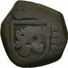 Spain 1680 Carlos II 2 Maravedis  Tower/Lion