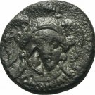 Ancient Greece  2 C BC THESSALY ATHENA facing/ HORSE 4.5 g 17 mm