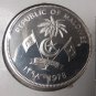 Rare 1978 Maldives Large Proof Silver  25 rupees Fishing Sailing Ship