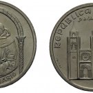 1995 Portugal Silver 500 Escudo  St.Anthony of Padua