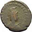 Ancient Rome  375-392 AD VALENTINIAN II  ANTIOCH Follis GLORIA ROMANORUM