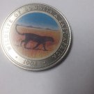 1998 Somalia Large 25 Shilling-Wildlife -Leopard
