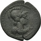 Ancient Rome 3 Cent AD Provincial Athena statue