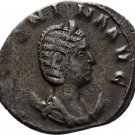Ancient Rome Salonina AD 254-268 silver Antoninus JUNO SCEPTER