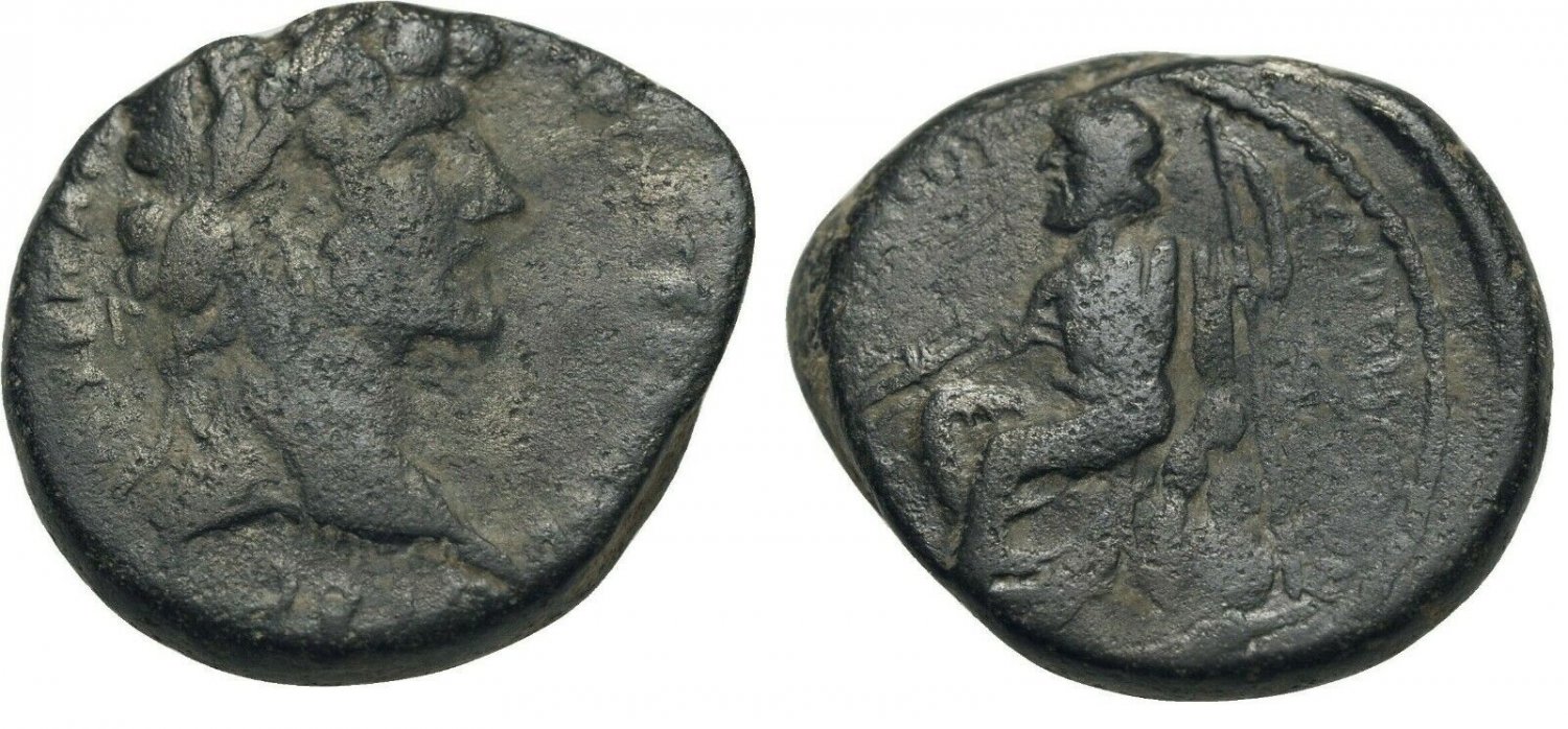 Ancient Rome AD 138-161 Marcus Aurelius Caesar Jupiter
