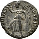 Rare Ancient Rome  364-375 AD VALENTINIAN I AE3 CYZICUS SECURITAS VICTORY WREATH