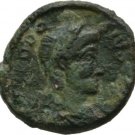 Ancient Rome  AD 379-395 THEODOSIUS small Quinar tower