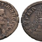 Ancient Rome 247-249 AD PHILIP II COMMAGENE ZEUGMA TEMPLE