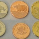 2013 Somalia 3 coins- 5,10,20 Sh-Amazing animals-Buffalo,Rhinoceros,Leopard