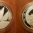 1999 Laos Large Silver Proof  5000 Kip Sydney Olympics-Sailing