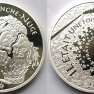 2002 France Large Proof Silver color 1.5 Euro Snow White Fairy  Tale