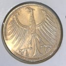1966 F Germany Large Silver 5 marks