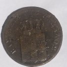 Rare 1837 Greece 10 Lepta- Lacquered